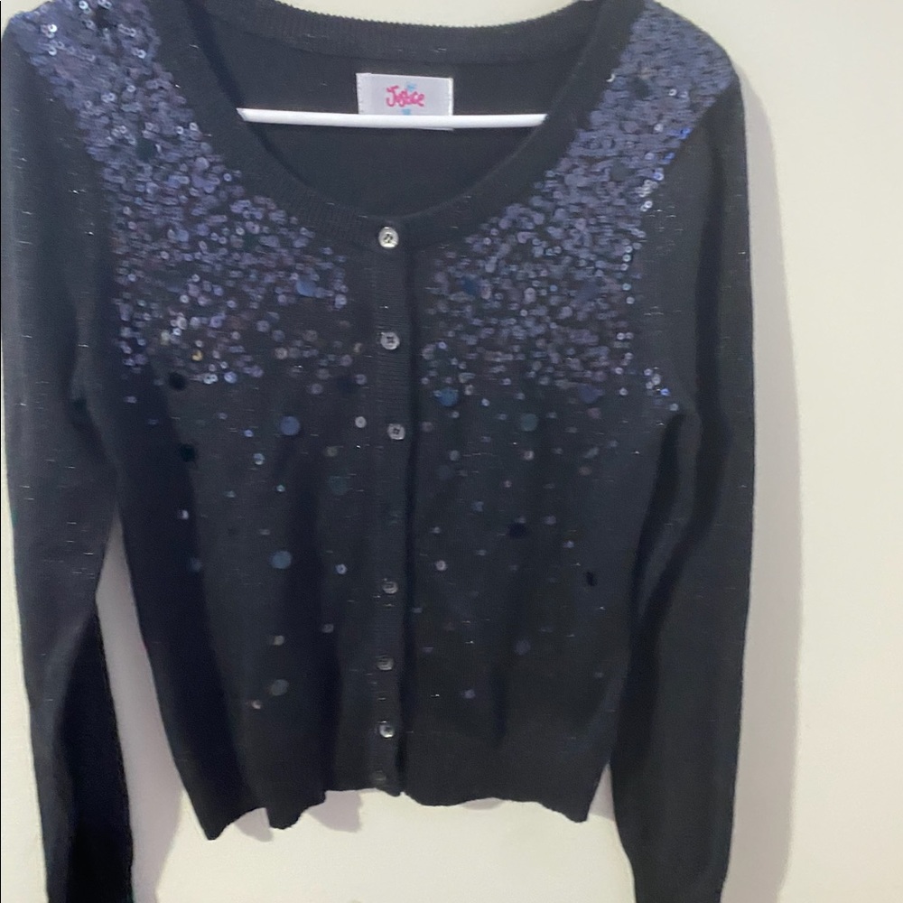 Sparkly black sweater